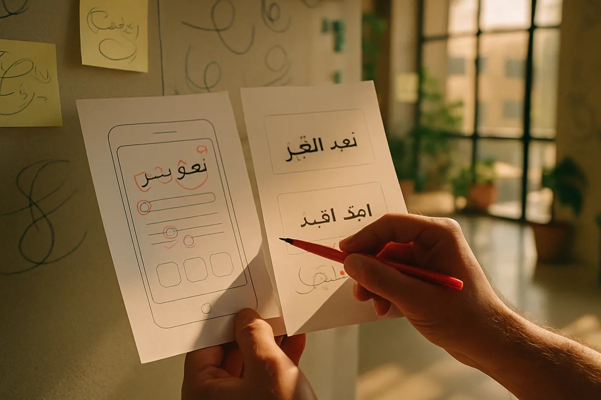 Arabic-First UX Design: The Competitive Edge for Saudi Startups, صورة 1